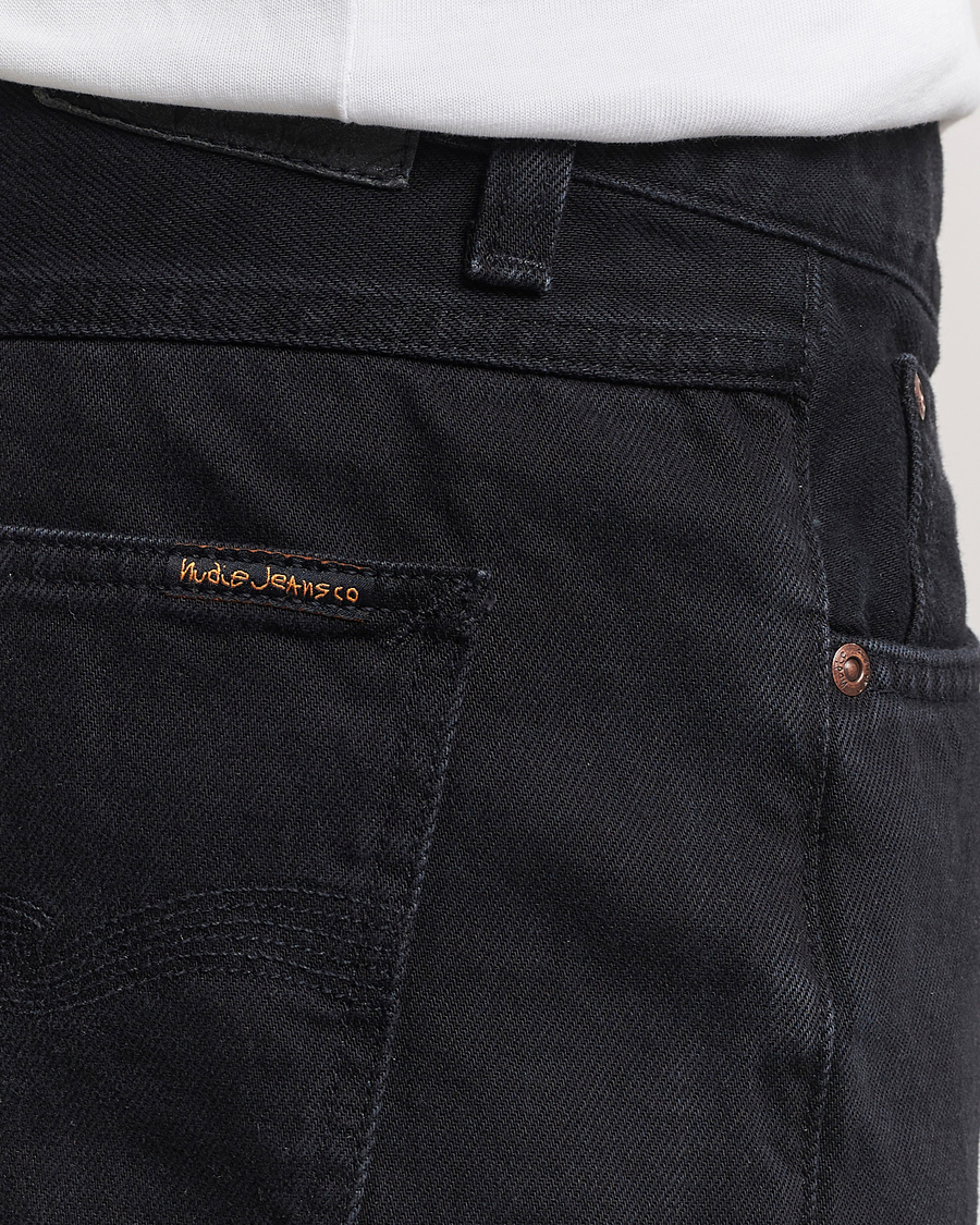 Herren | Shorts | Nudie Jeans | Josh Denim Shorts Aged Black