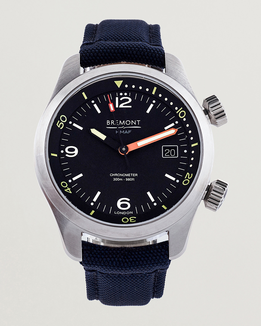 Herren | Bremont Argonaut 42mm Navy Nato Strap | Bremont | Argonaut 42mm Navy Nato Strap