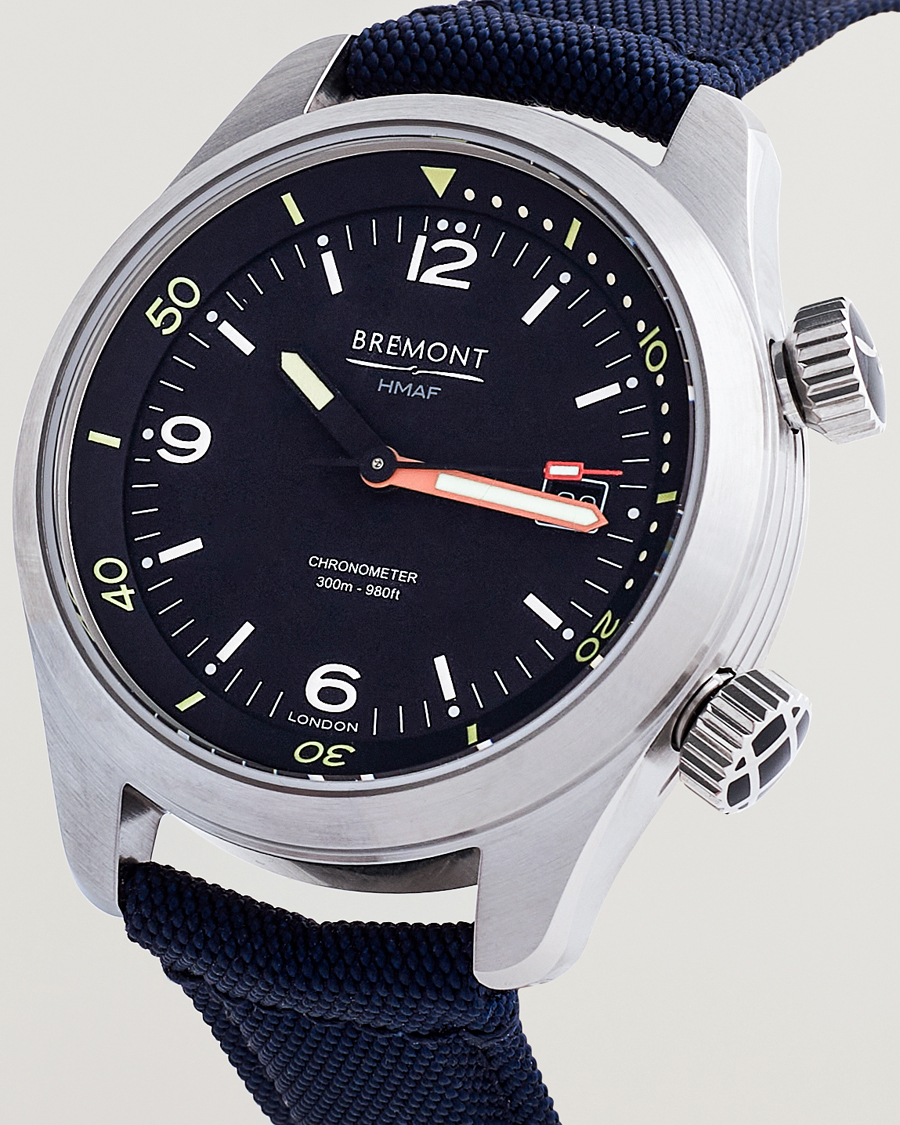Herren | Bremont Argonaut 42mm Navy Nato Strap | Bremont | Argonaut 42mm Navy Nato Strap