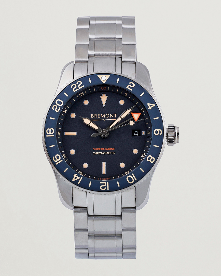 Herren | Bremont Supermarine Ocean GMT Diver 40mm Steel | Bremont | Supermarine Ocean GMT Diver 40mm Steel