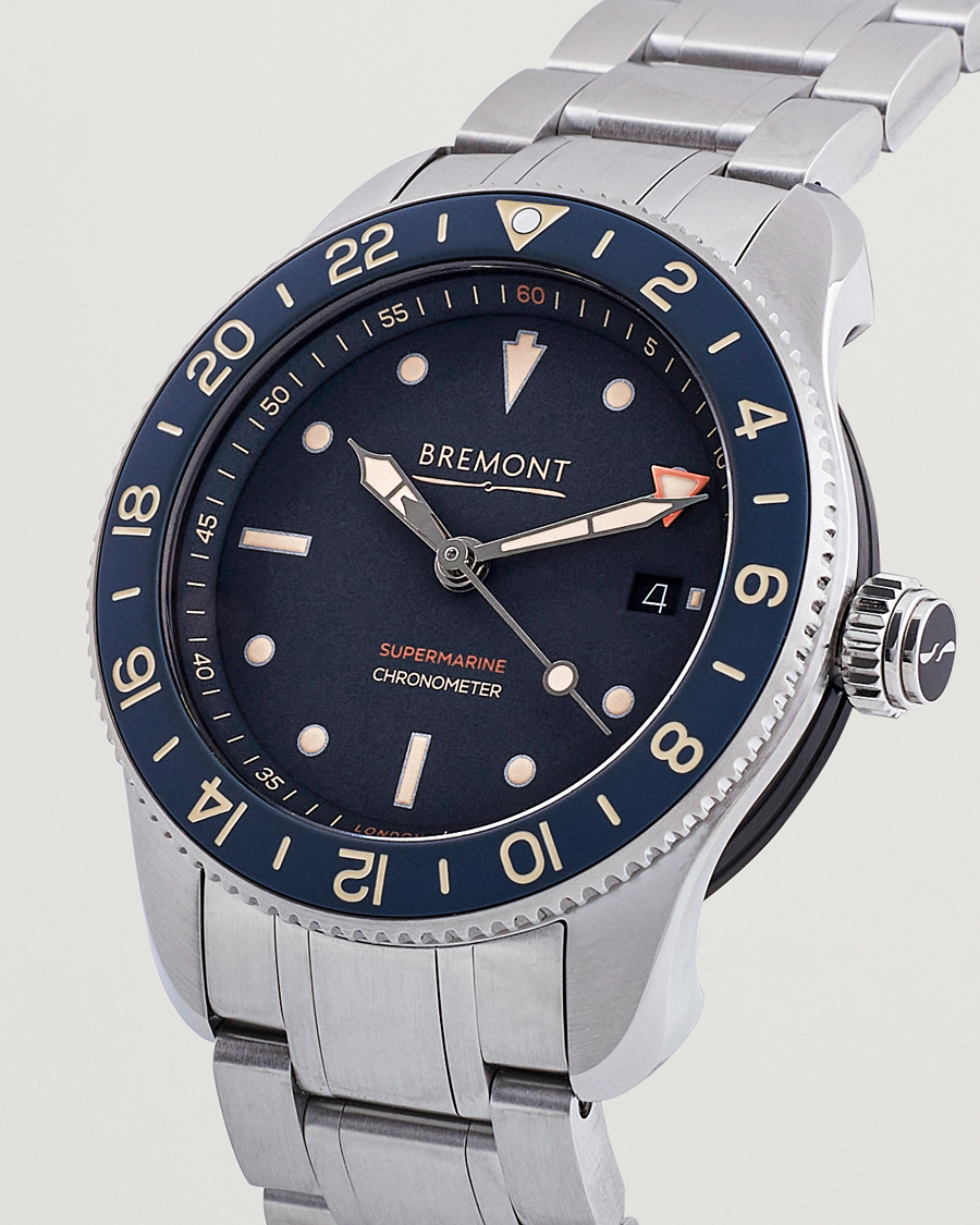 Herren | Bremont Supermarine Ocean GMT Diver 40mm Steel | Bremont | Supermarine Ocean GMT Diver 40mm Steel