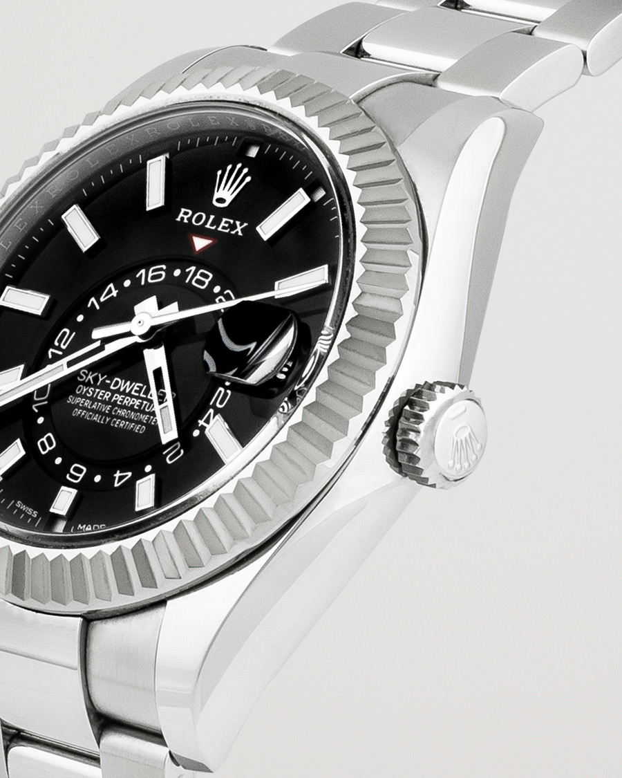 Herren | Rolex Pre-Owned Sky-Dweller 326934 Silver | Rolex Pre-Owned | Sky-Dweller 326934 Silver