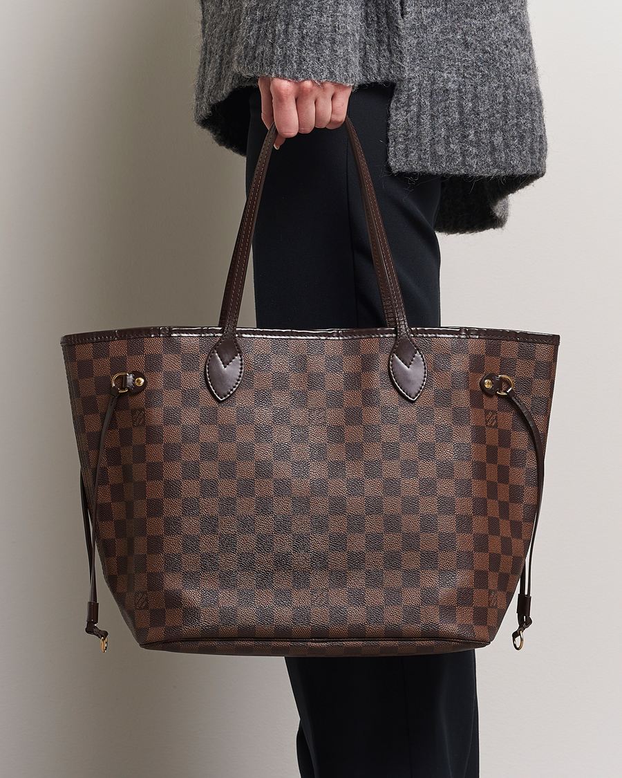 Herren | Louis Vuitton Pre-Owned Neverfull MM Totebag Damier Ebene | Louis Vuitton Pre-Owned | Neverfull MM Totebag Damier Ebene