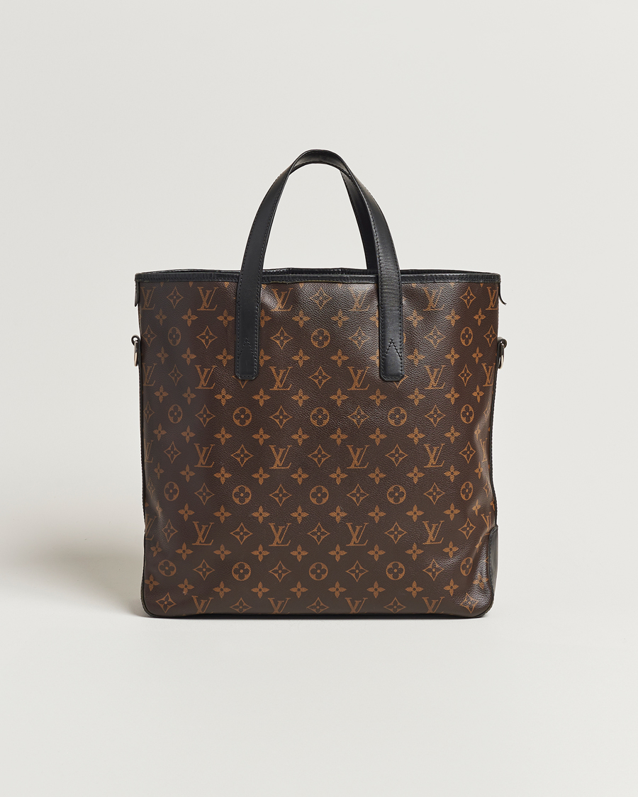 Herren | Louis Vuitton Pre-Owned Davis Tote Bag Macassar Monogram | Louis Vuitton Pre-Owned | Davis Tote Bag Macassar Monogram