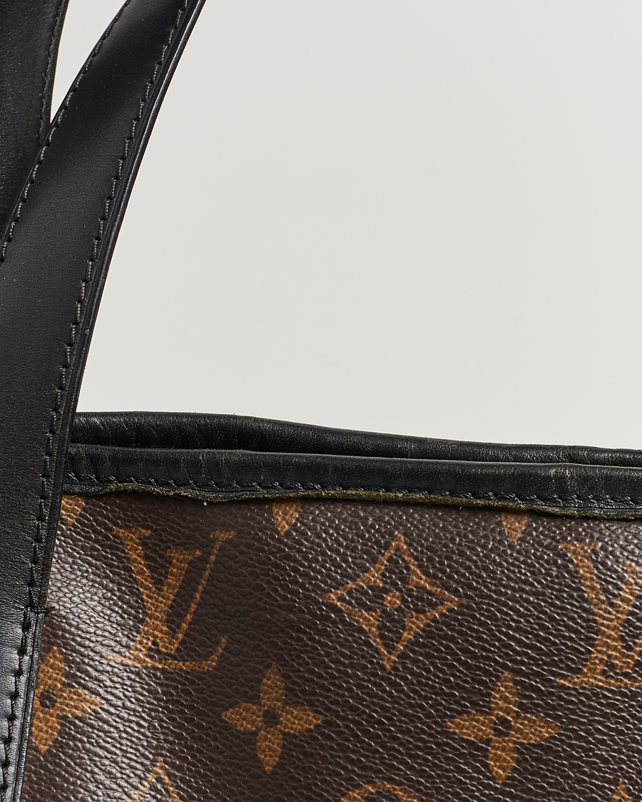 Herren | Louis Vuitton Pre-Owned Davis Tote Bag Macassar Monogram | Louis Vuitton Pre-Owned | Davis Tote Bag Macassar Monogram