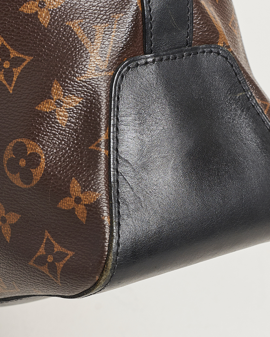 Herren | Louis Vuitton Pre-Owned Davis Tote Bag Macassar Monogram | Louis Vuitton Pre-Owned | Davis Tote Bag Macassar Monogram