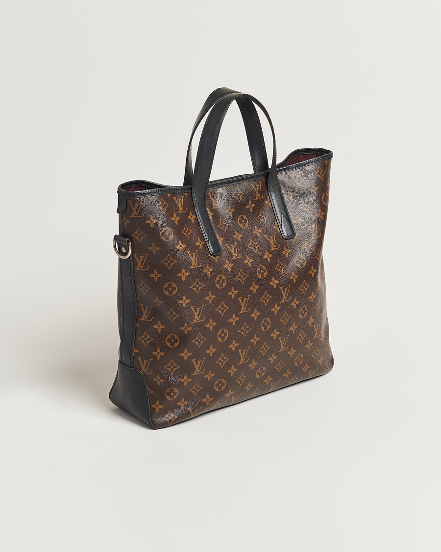 Herren | Louis Vuitton Pre-Owned Davis Tote Bag Macassar Monogram | Louis Vuitton Pre-Owned | Davis Tote Bag Macassar Monogram