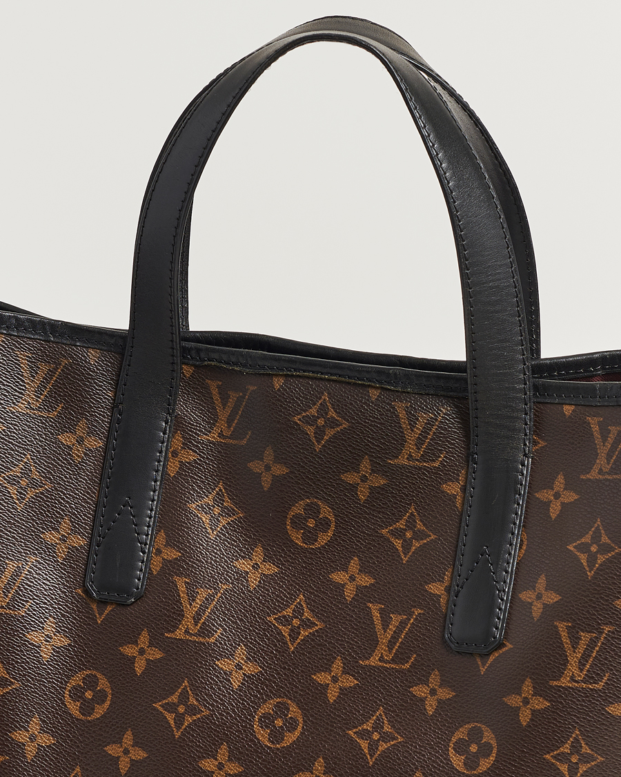 Herren | Louis Vuitton Pre-Owned Davis Tote Bag Macassar Monogram | Louis Vuitton Pre-Owned | Davis Tote Bag Macassar Monogram