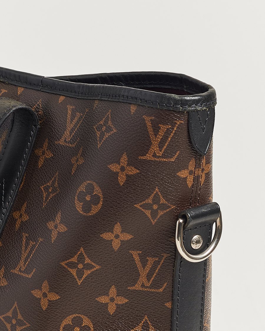 Herren | Louis Vuitton Pre-Owned Davis Tote Bag Macassar Monogram | Louis Vuitton Pre-Owned | Davis Tote Bag Macassar Monogram