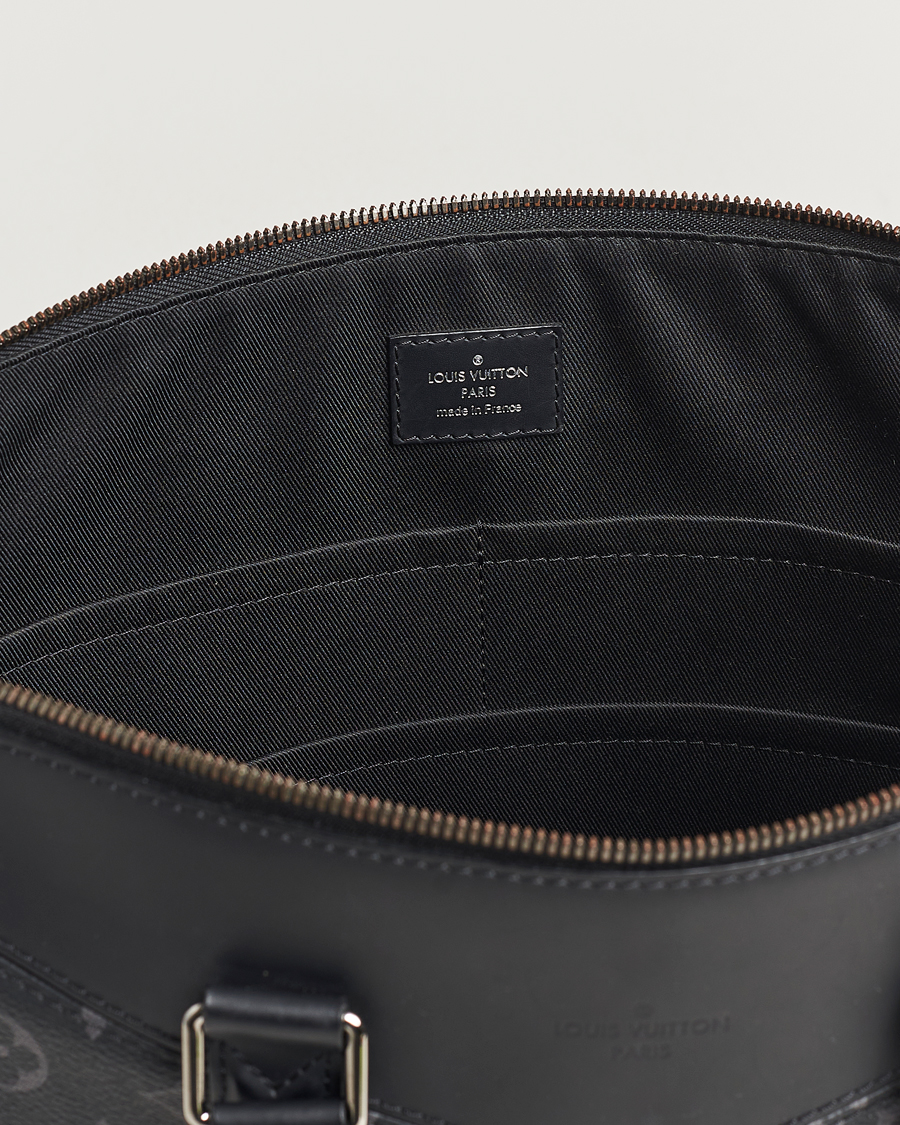 Herren | Louis Vuitton Pre-Owned Explorer Tote Bag Monogram Eclipse | Louis Vuitton Pre-Owned | Explorer Tote Bag Monogram Eclipse