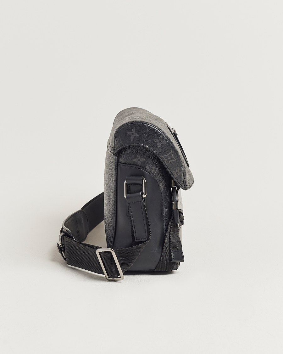 Herren | Louis Vuitton Pre-Owned Messenger Voyager PM Bag Monogram Eclipse | Louis Vuitton Pre-Owned | Messenger Voyager PM Bag Monogram Eclipse