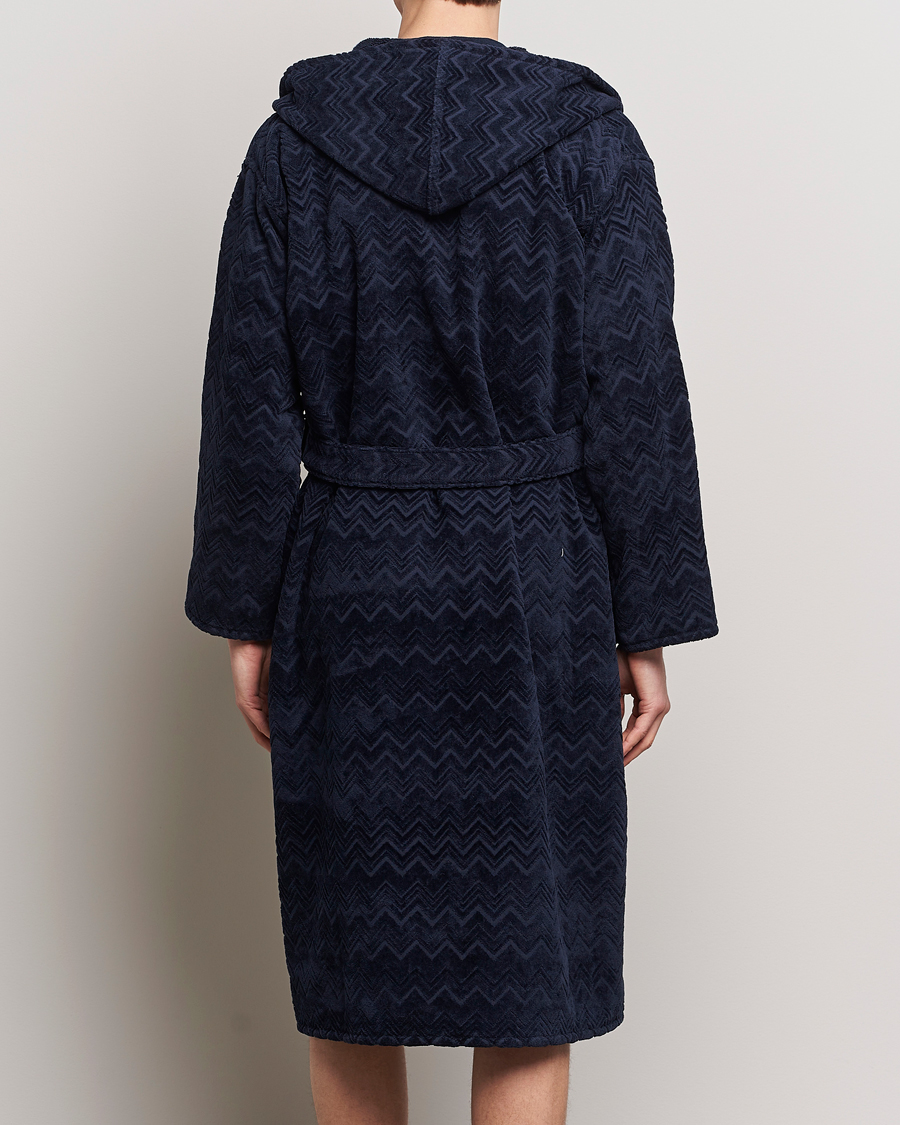 Herren | Schlafanzüge & Bademäntel | Missoni Home | Chalk Bath Robe Navy