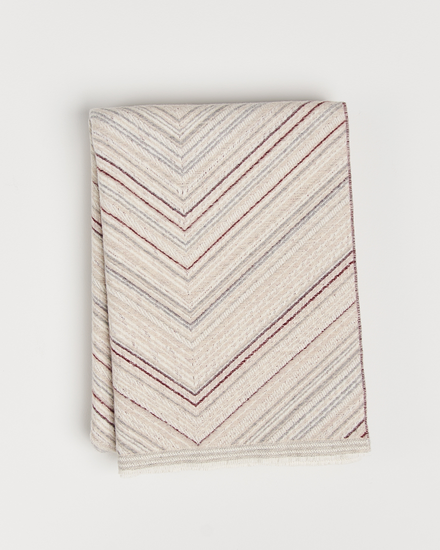 Herren | Missoni Home Catullo Wool Throw 130x190cm Beige | Missoni Home | Catullo Wool Throw 130x190cm Beige