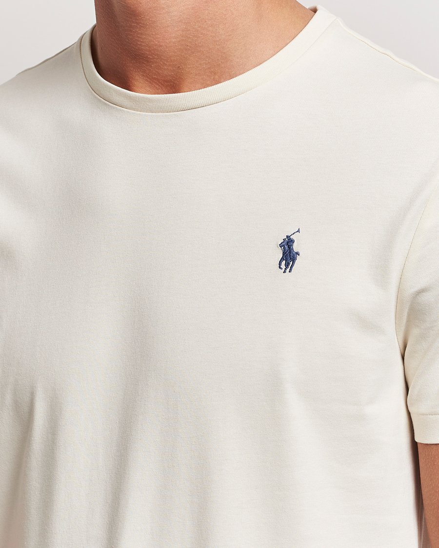 Herren | T-Shirts | Polo Ralph Lauren | Crew Neck T-Shirt Herbal Milk