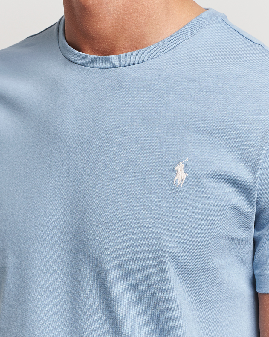 Herren | T-Shirts | Polo Ralph Lauren | Crew Neck T-Shirt Vessel Blue