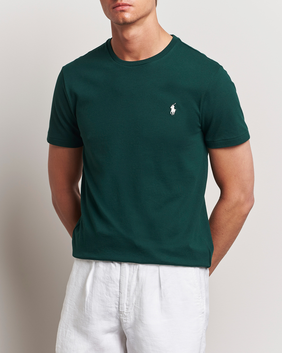 Herren | T-Shirts | Polo Ralph Lauren | Crew Neck T-Shirt Moss Agate