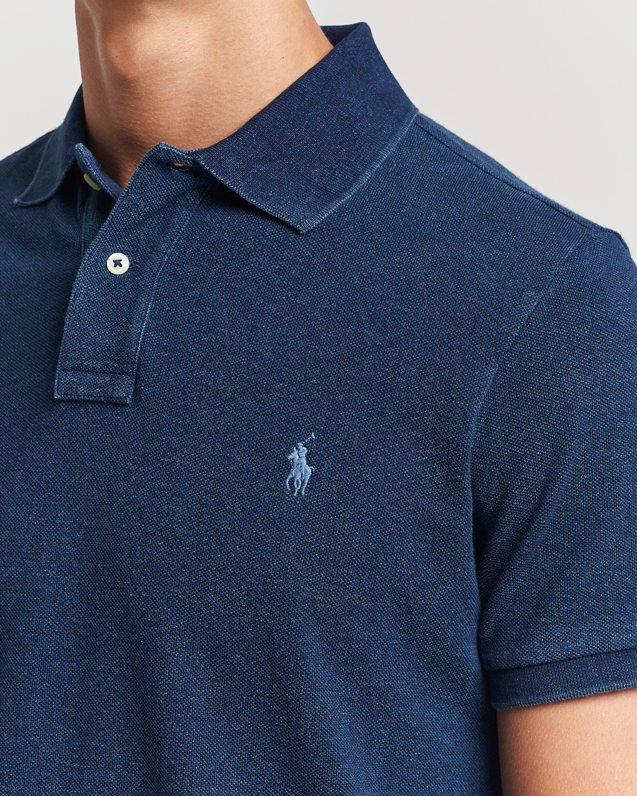 Herren | Poloshirts | Polo Ralph Lauren | Custom Slim Fit Polo Dark Indigo