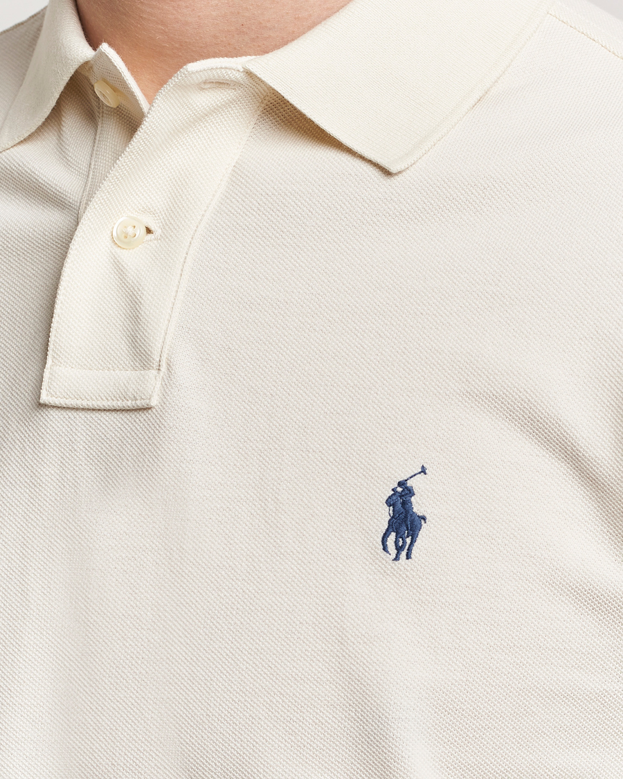 Herren | Poloshirts | Polo Ralph Lauren | Custom Slim Fit Polo Herbal Milk