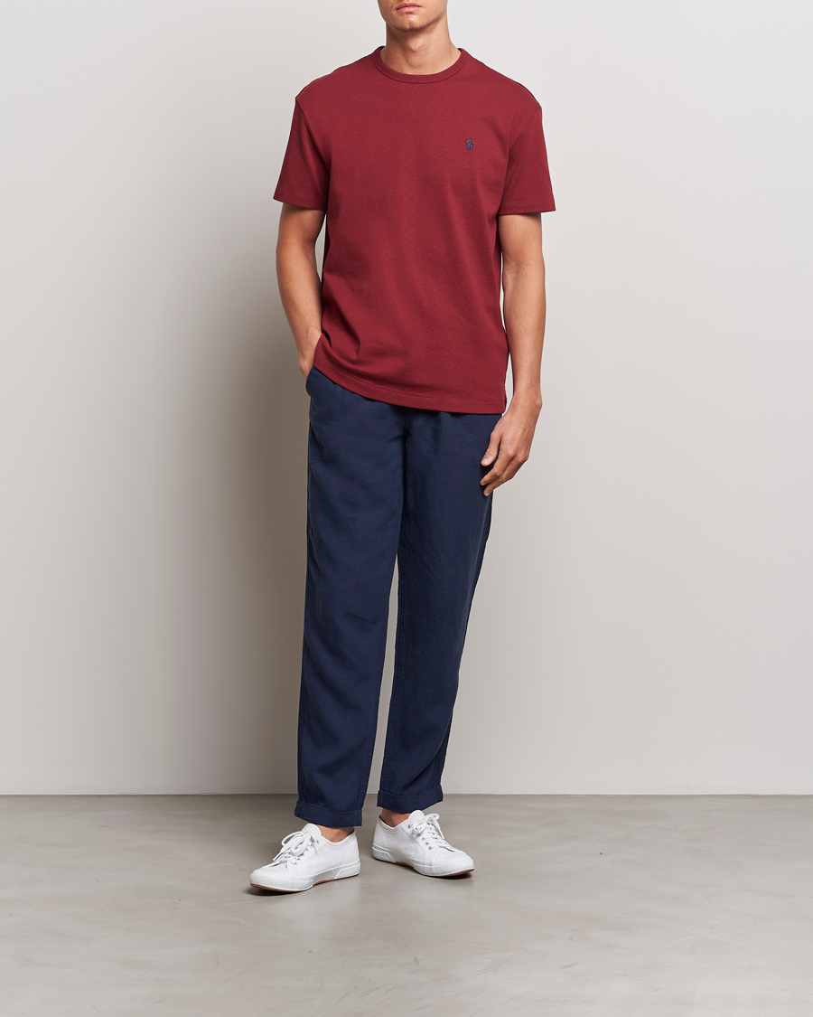 Herren | T-Shirts | Polo Ralph Lauren | Heavyweight Crew Neck T-Shirt Red Carpet