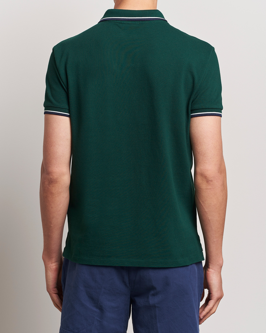 Herren | Poloshirts | Polo Ralph Lauren | Custom Slim Fit Tipped Polo Moss Agate