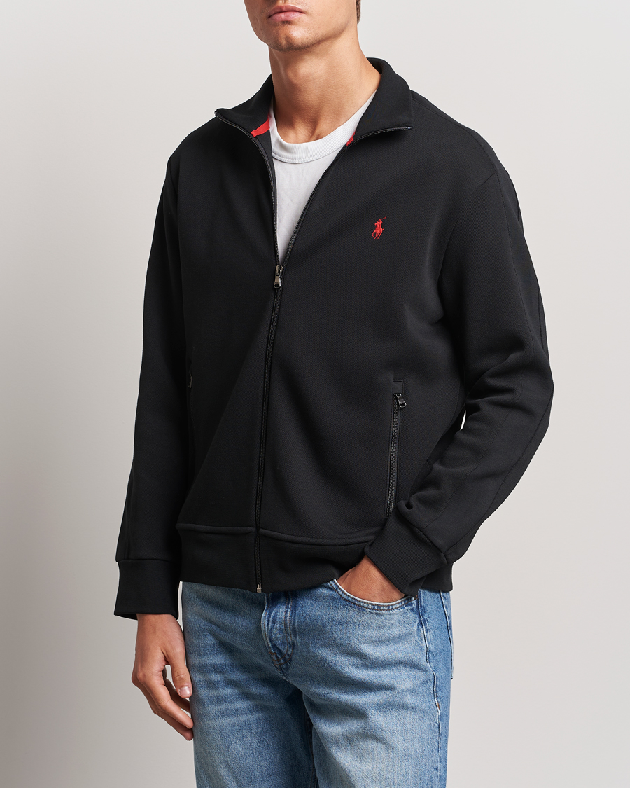 Herren | Pullover | Polo Ralph Lauren | Full Zip Track Jacket Polo Black