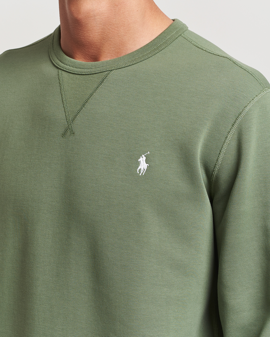 Herren | Pullover | Polo Ralph Lauren | Tech Double Knit Crew Neck Sweatshirt Cargo Green