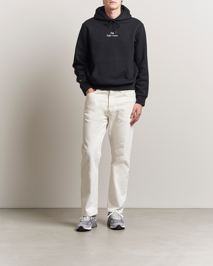 Herren | Pullover | Polo Ralph Lauren | Central Logo Hoodie Polo Black