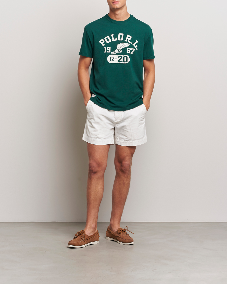 Herren | T-Shirts | Polo Ralph Lauren | Graphic Crew Neck T-Shirt Moss Agate