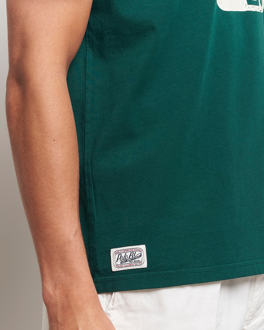 Herren | T-Shirts | Polo Ralph Lauren | Graphic Crew Neck T-Shirt Moss Agate