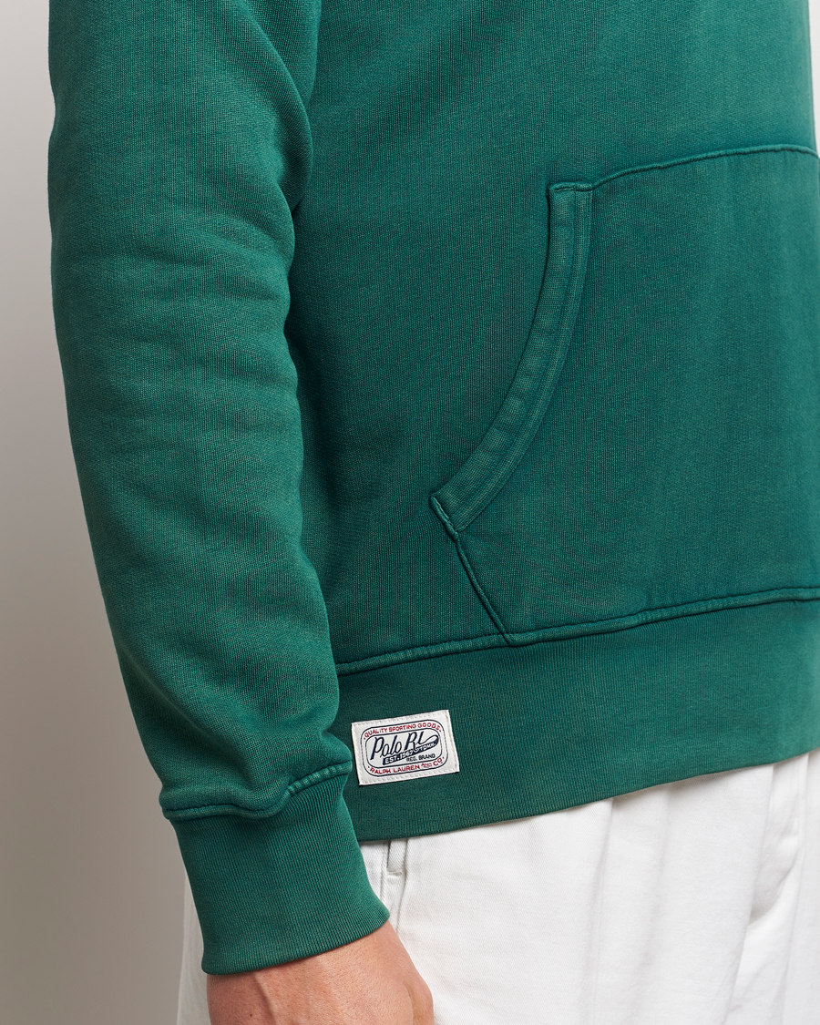 Herren | Pullover | Polo Ralph Lauren | Graphic Fleece Half Zip Moss Agate