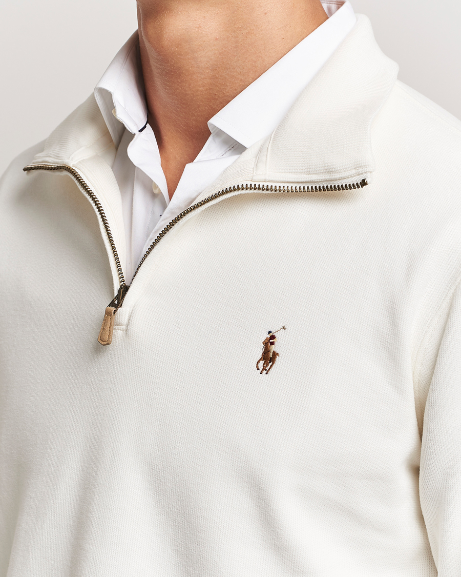 Herren | Pullover | Polo Ralph Lauren | Double Knit Jaquard Half Zip Sweater Nevis
