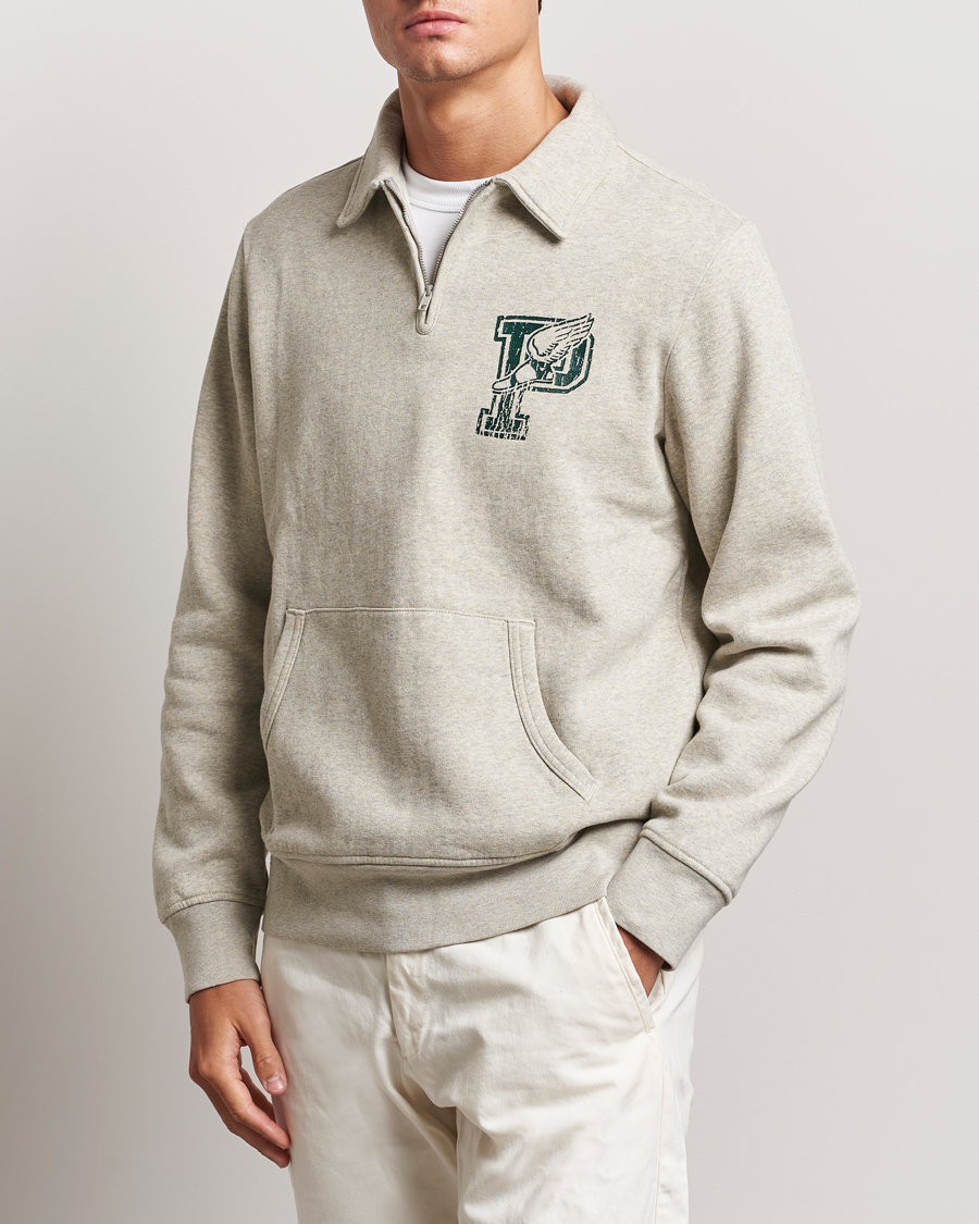 Herren | Pullover | Polo Ralph Lauren | P Fleece Half Zip Light Vintage Heather