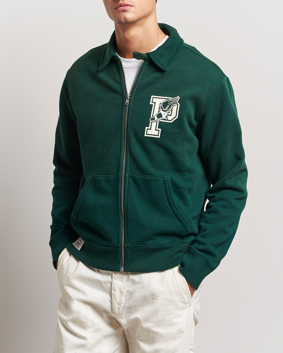 Herren | Pullover | Polo Ralph Lauren | P Vintage Fleece Full Zip Moss Agate