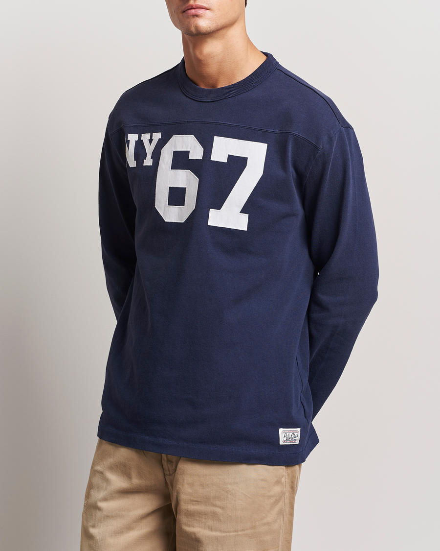 Herren | T-Shirts | Polo Ralph Lauren | NYC Long Sleeve T-Shirt Cruise Navy