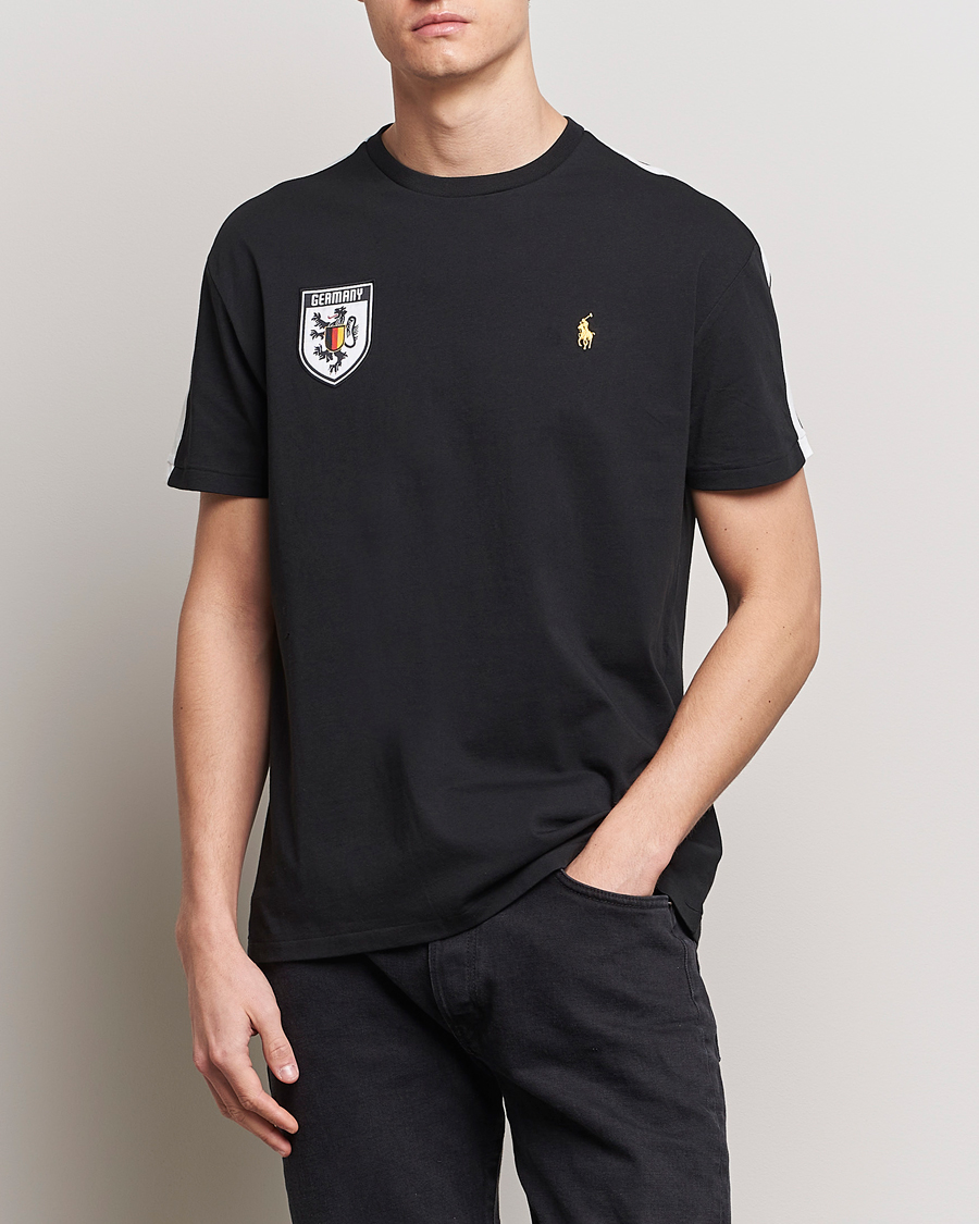 Herren | Schwartze t-shirts | Polo Ralph Lauren | Classic Fit Country T-Shirt Black
