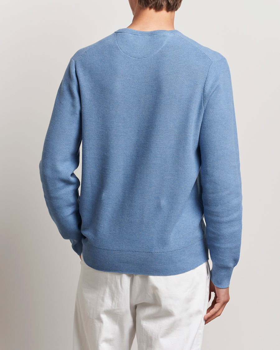 Herren | Pullover | Polo Ralph Lauren | Textured Crew Neck Sweater Lake Heather