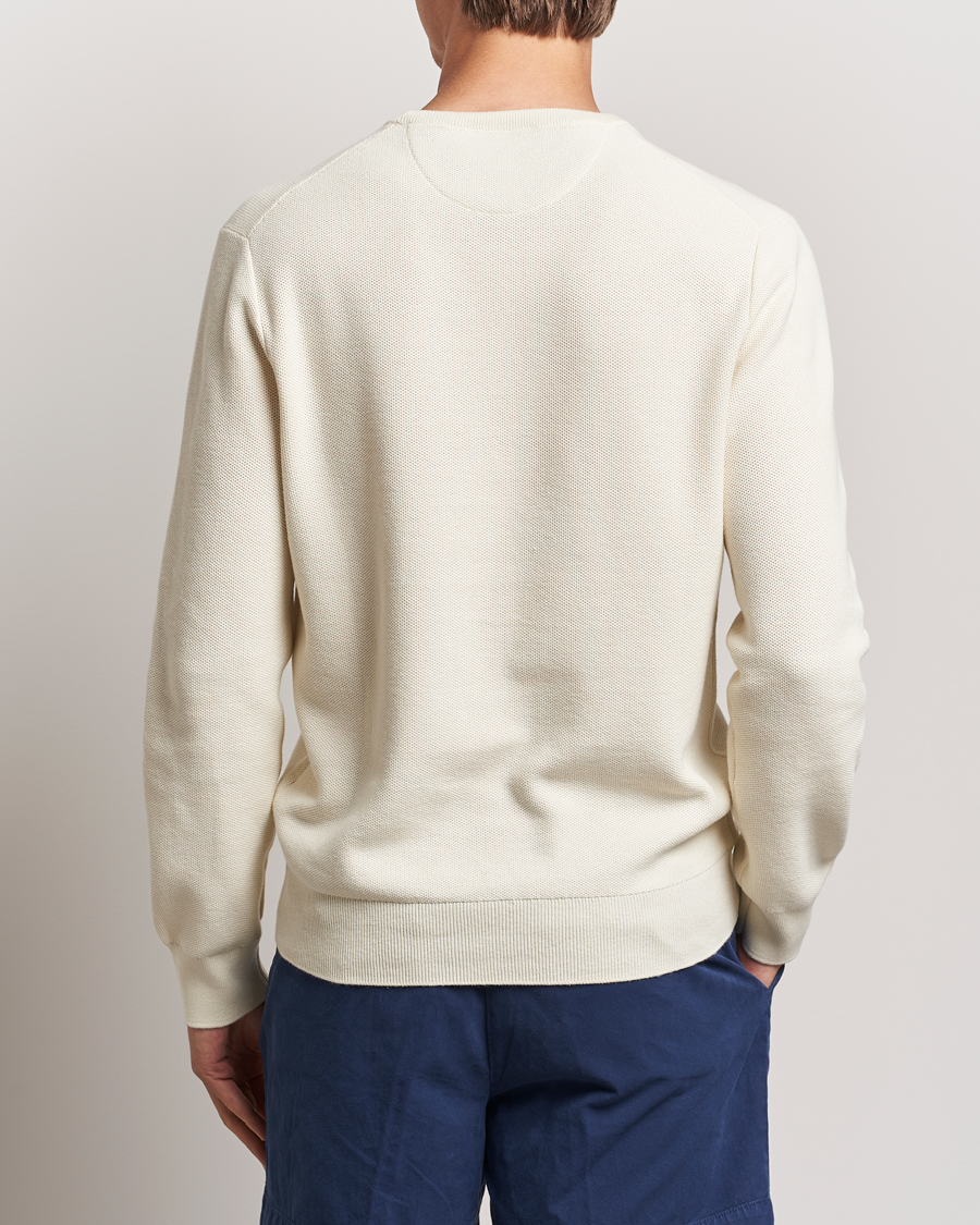Herren | Pullover | Polo Ralph Lauren | Textured Crew Neck Sweater Herbal Milk