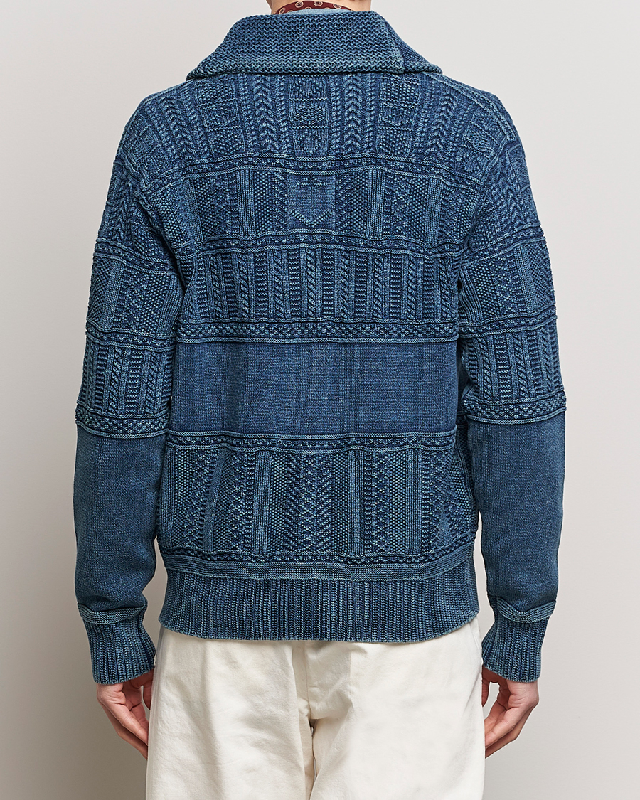 Herren | Pullover | Polo Ralph Lauren | Knitted Shawl Collar Cardigan Dark Indigo