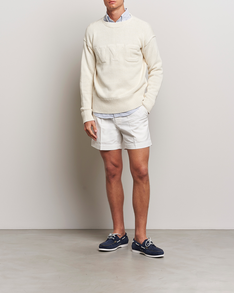 Herren | Pullover | Polo Ralph Lauren | NYC Knitted Sweater Cream