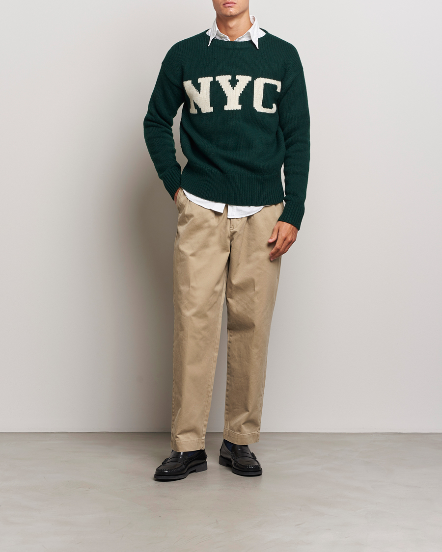 Herren | Pullover | Polo Ralph Lauren | NYC Knitted Sweater Moss Agate
