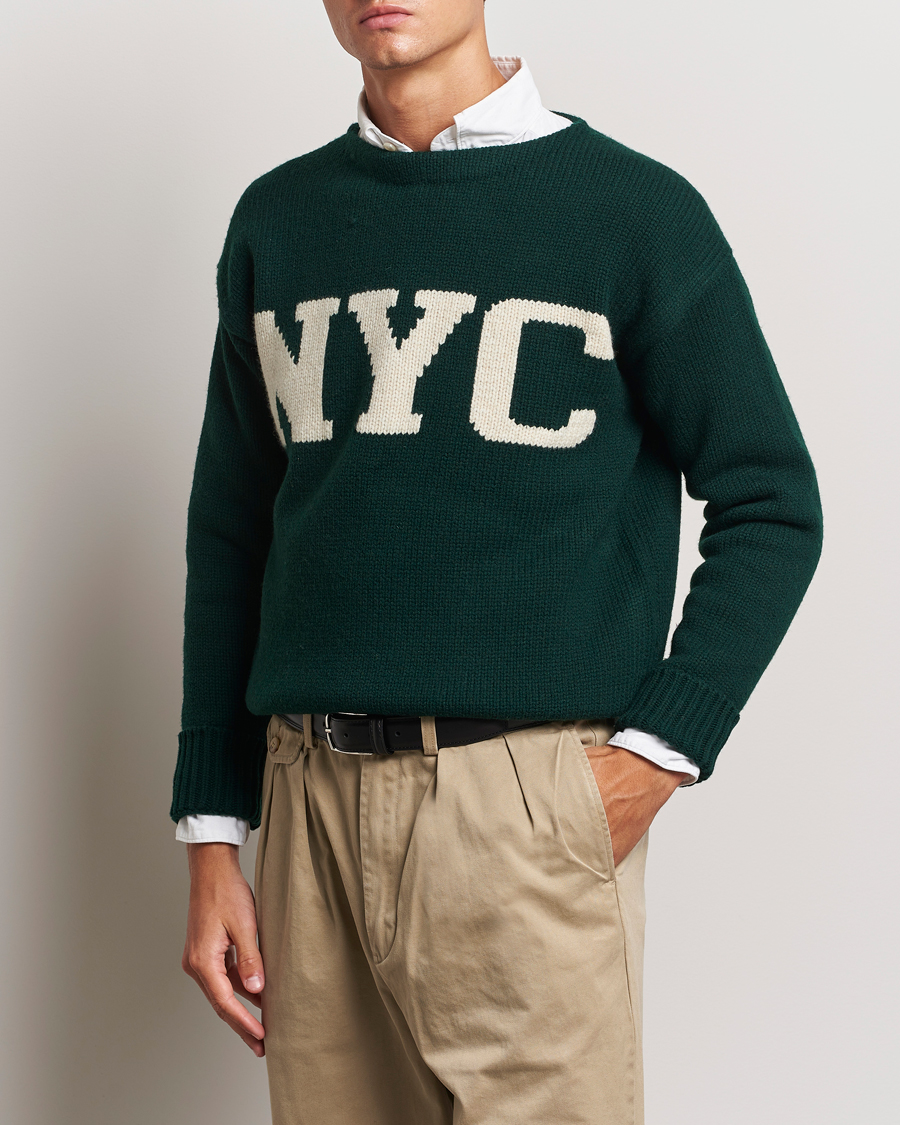 Herren | Pullover | Polo Ralph Lauren | NYC Knitted Sweater Moss Agate