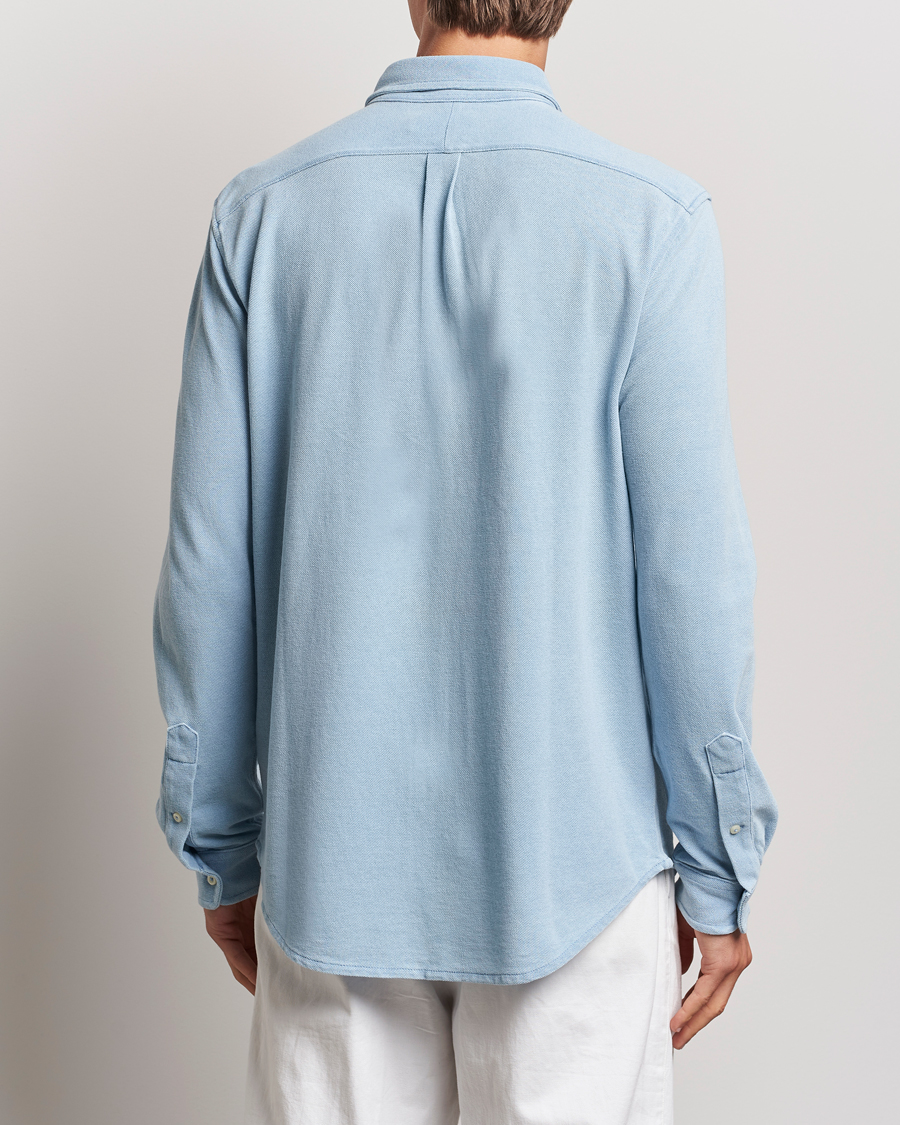 Herren | Hemden | Polo Ralph Lauren | Featherweight Mesh Shirt Light Indigo