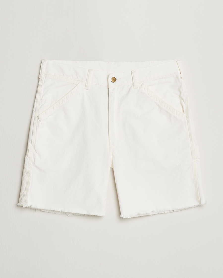 Herren | Shorts | Polo Ralph Lauren | Garment Dyed Rustic Worker Shorts Deckwash White