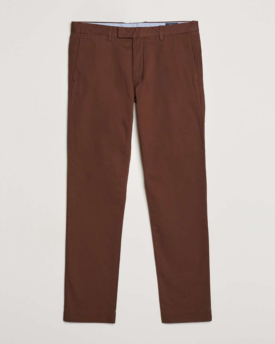 Herren | Hosen | Polo Ralph Lauren | Slim Fit Stretch Chinos Branch Brown