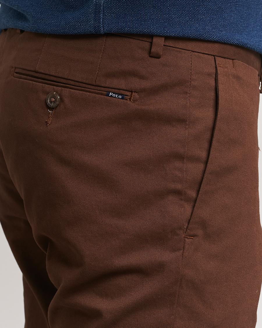 Herren | Hosen | Polo Ralph Lauren | Slim Fit Stretch Chinos Branch Brown