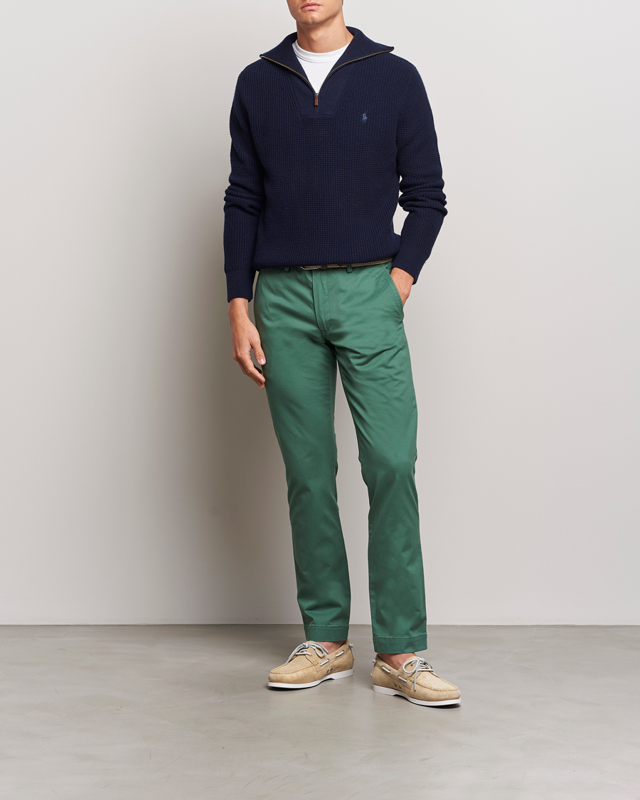 Herren | Hosen | Polo Ralph Lauren | Slim Fit Stretch Chinos Washed Forest
