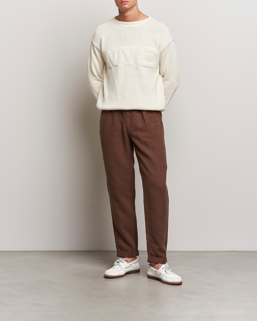 Herren | Hosen | Polo Ralph Lauren | Prepster Linen Trousers Chocolate Mousse