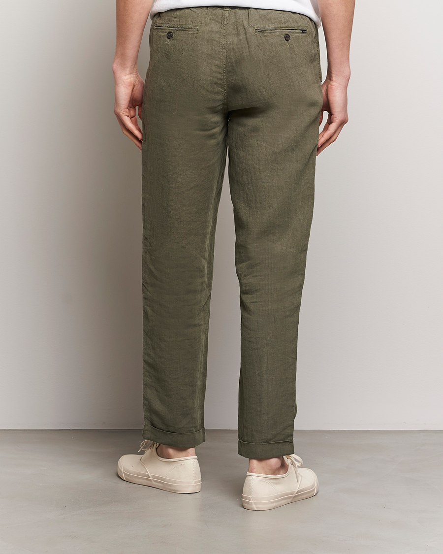 Herren | Hosen | Polo Ralph Lauren | Prepster Linen Trousers Thermal Green