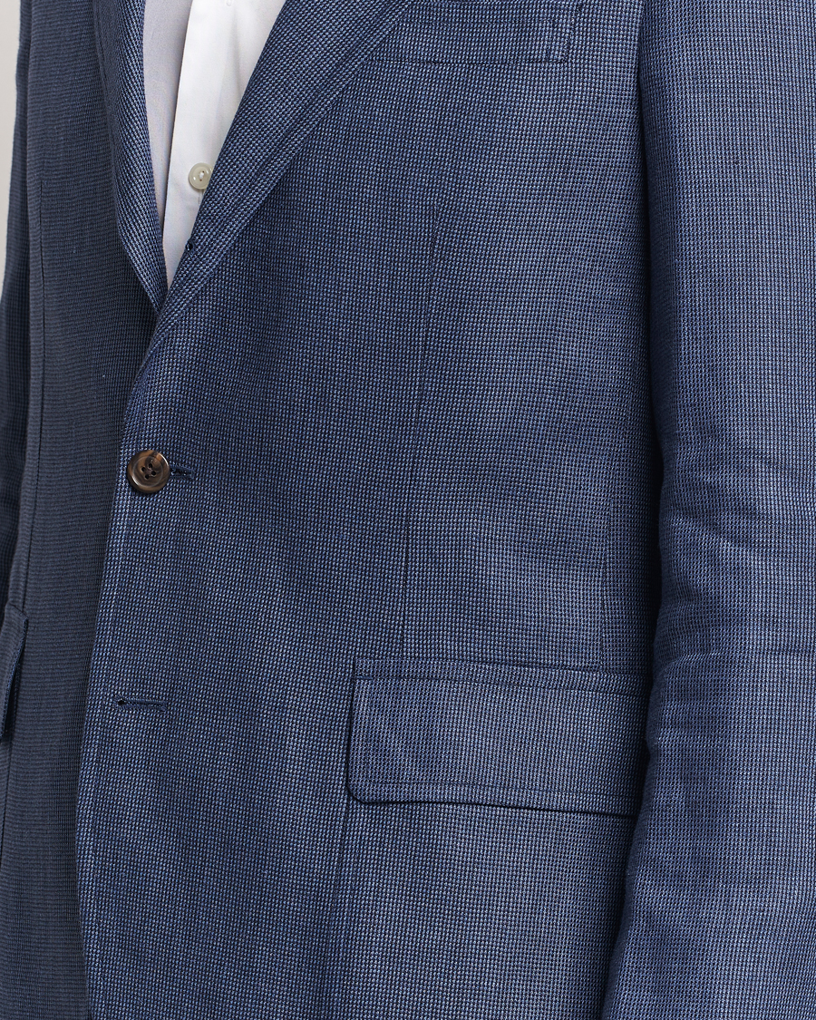 Herren | Sakkos | Polo Ralph Lauren | Wool Dogtooth Sportcoat Navy/Blue