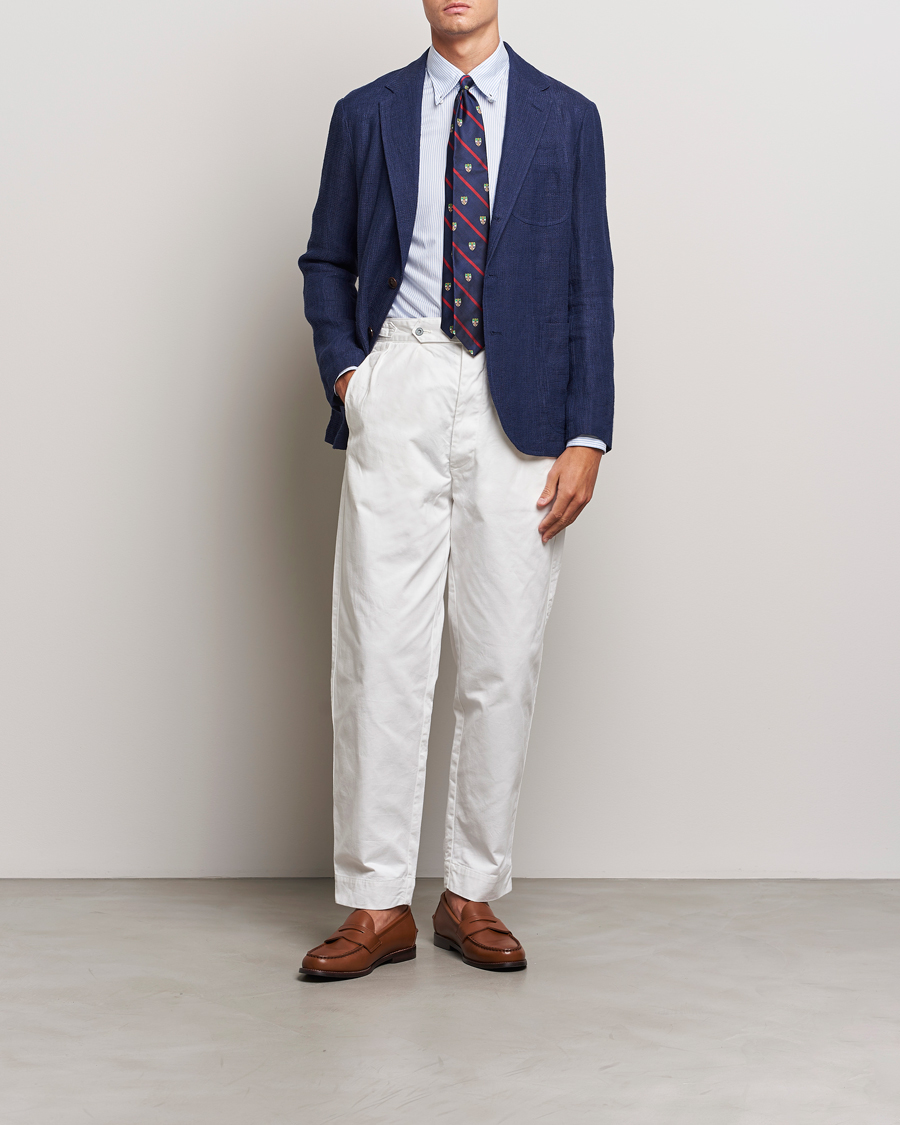 Herren | Sakkos | Polo Ralph Lauren | Waffle Textured Sportcoat Navy